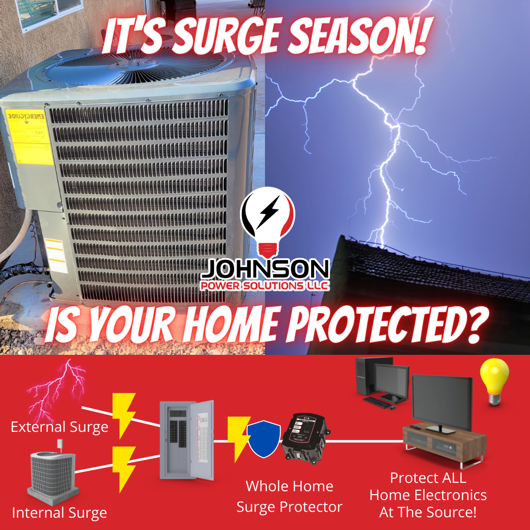 It’s Surge Season – Get a Whole Home Surge Protector