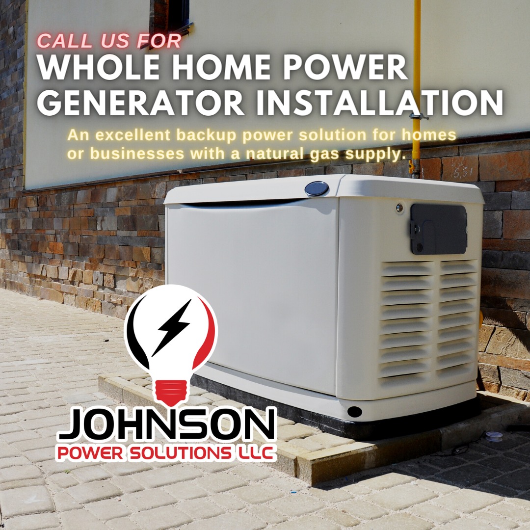Whole Home Power Generator Installation
