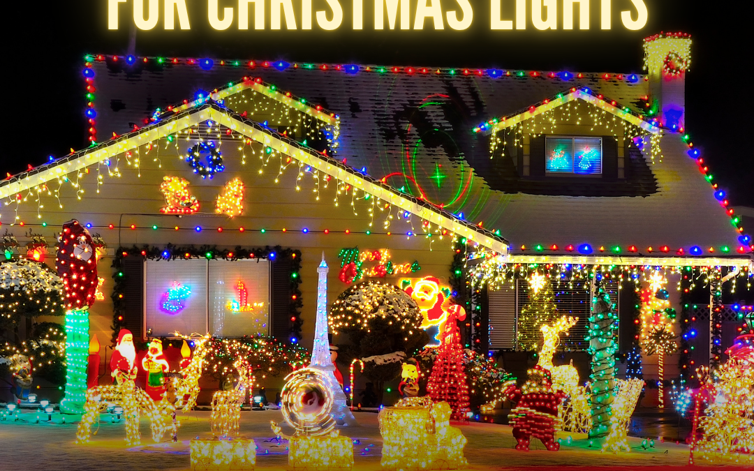 Are Christmas Lights Tripping The Breaker? Get A Dedicated Circuit.